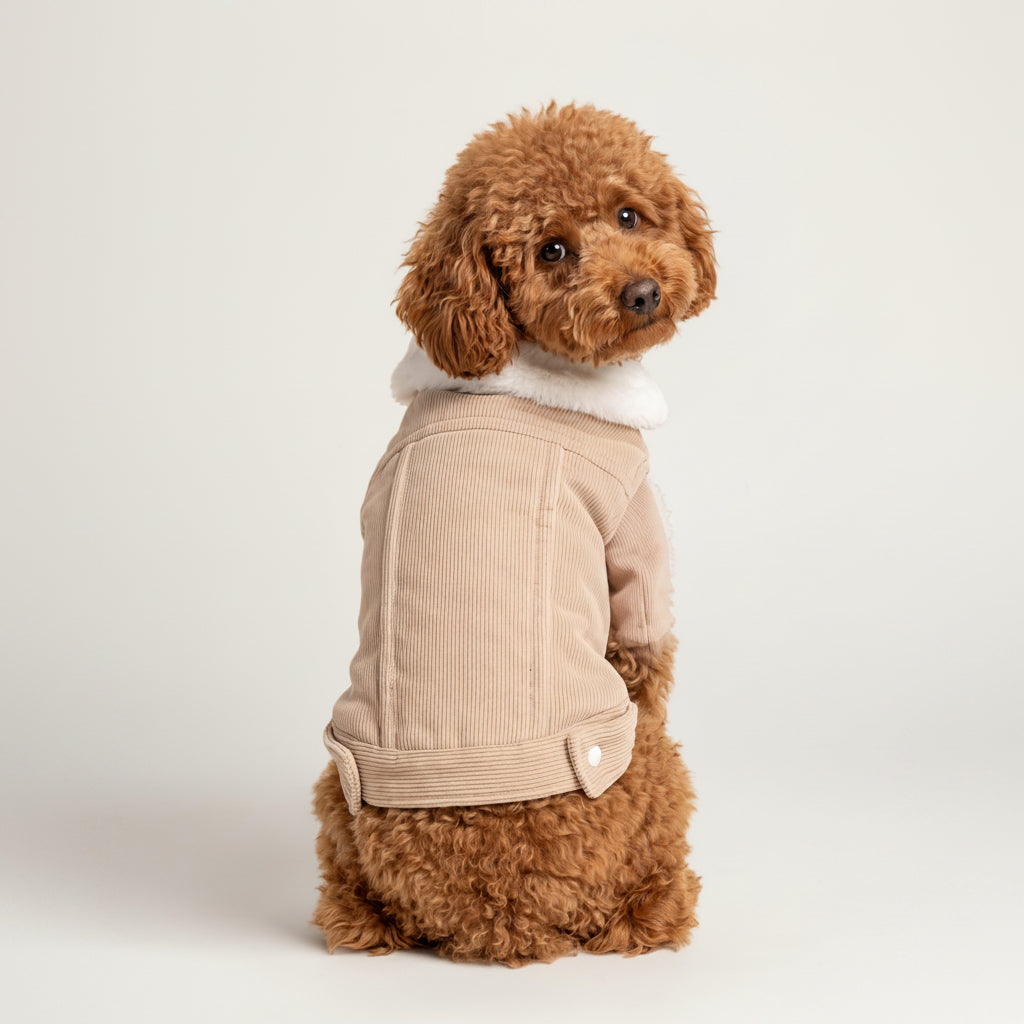 Chaqueta Cotelé Beige