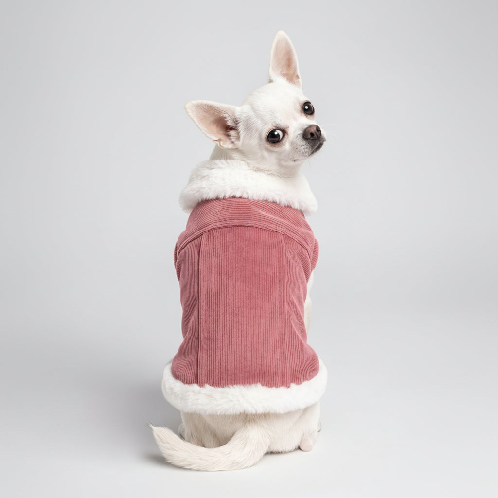 Chaqueta Cotelé Palo de Rosa